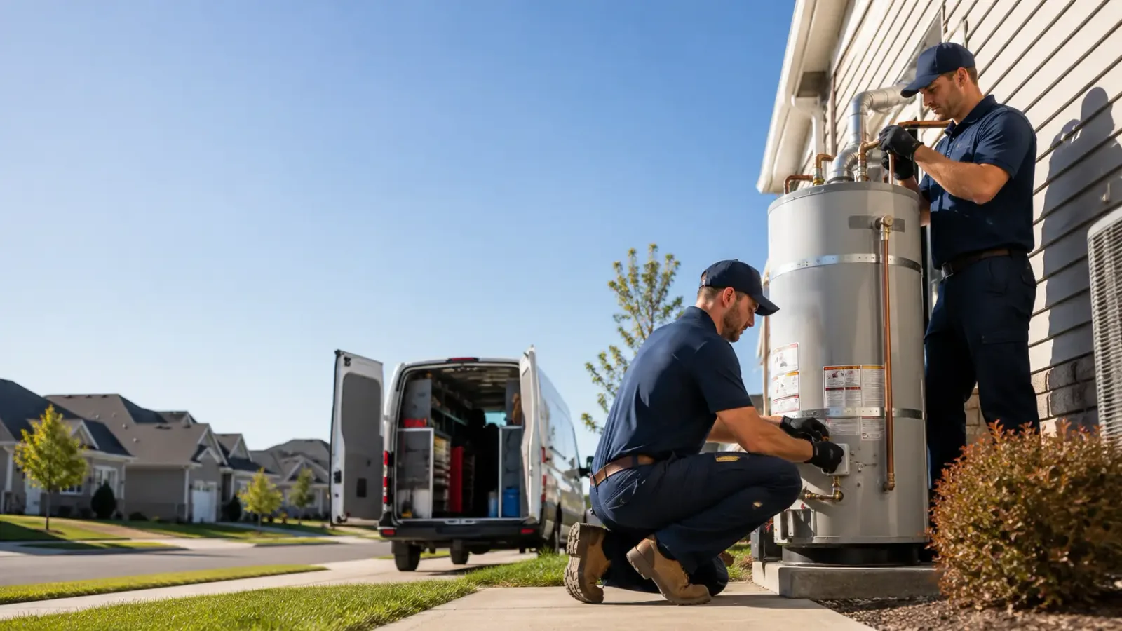 Water Heater Installation in Cuyahoga Falls, OH